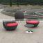 rattan coffee table and chairs for patio, yard, coffee shop