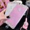 Crystal Diamond cell phone back cover case mobile Phone Cases for iPhone7/7Plus/6/6s/6plus/6splus soft tpu shell housing