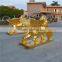 outdoor garden decoration resin craft fiberglass lion statue