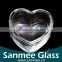 Love Gift Heart Shaped Cute Glass Candle Holder