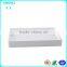 Clear Acrylic Serving Fruit Tray with blue Color Printing on the base