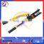 plastic carring case portable hydraulic cable lug crimping tool with crimping moulds 10-120 mm2