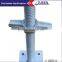 Hollow pipe screw jack base plated scaffolding with building