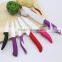 Colourful Ceramic knives with Rubber Handle