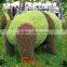 2015 best selling Various shapes artificial panda topiary decorative panada topiary