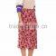 Wholesale Customized Soft Women Clothing OEM Chiffon Wrap Skirt(DQM031S)