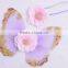 2016 new style baby butterfly wings and headband as photography props