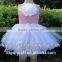 Wholesale Boutique Girls Tutu Outfits, Princess Crochet 6 Inch Tutu Flower Kids Dress