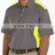 100% Polyester Dri-Fit Colorblock Peformance Polo Shirt Cool Contrasting mesh panels custom polo shirt for men