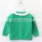 Girls lace decorated sweater knitted designs pictures