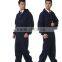 custom long sleeve mens industrial breathable worker's blue overalls wholesale