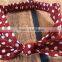 Latest fancy elastic soft stripe cotton bow tie custom children headband rabbit ears bowknot hair tie headband