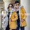 Yellow Color Coat / Winter Clothing Goose Down Jacket