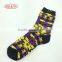 High level best price colorful striped tube cotton sock