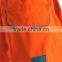Fluorescent Orange Work Pants with reflective tape