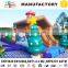 New Large Christmas Old Man Inflatable Snowman Bounce Obstacle Course for Advertising