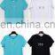 2017 hot sale new design ladies clothes t-shirt 100% cotton blouse wholesale