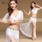 T-5154 Sexy high quality lace egyption stage belly dance costume set