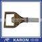 wholesale custom logo metal bottle opener part in zinc alloy