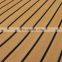 Melors Light Teak + Black Color EVA Foam Marine Boat Flooring Faux Teak Sheet