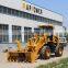 1.5ton mini front end wheel loader with wood splitter