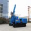 Solar Crawler Pile Driver Hydraulic Photovoltaic Guardrail Post Pile Drilling Machine