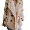 Outerwear For Women Winter Warm Plush Coat Lady