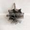 K26 54.55x64.4mm 9 blades 136.5mm shaft length turbo wheel/ turbine shaft&wheel