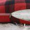 18 x 18 Inches Farmhouse decor Xmas Holiday Buffalo Plaid Throw Pillow Covers