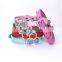 Colorful diamond bow collar for dogs