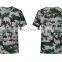 Custom Print Embroidery Logo Camouflage Crew Neck Short Sleeve Mens unisex t Shirts