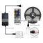 Promotional various durable using dc 12v 3a 5m led strip light with 24 key control