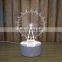 3D LED Night Light lamp acrylic 3d led lamp 3d lamp Ferris Wheel