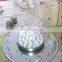 Wedding table centerpiece round mirror plate for decoration