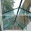 safety skylight roof tempered laminated glass manufacturer price clear toughened laminated glass for building canopy