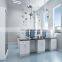 Standard And Durable Three Person Dental Lab Workstation Island Chemical Lab Bench Price