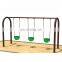 Color and Metal Material baby swing