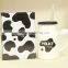 Round mouth square at the bottom of the milk cup Creative ceramic mug cup cup with straw
