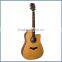 Professional acoustic adonis guitar with street guitarist