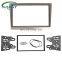 2 Din Car Radio Fascia Fascias Panel Frame CD DVD Dash Audio Cover Audio Trim For Opel For Astra Antara Corsa Zafira