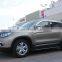 Chrome door visor side window deflector shade sun rain shield silver strips guard for changan CS75
