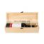 Chinese supplier one bottle 750ml pine luxury wine box pine wood wine box