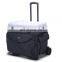 portable outdoor sample modern portable hiking camping trolley fabric sample  hot sale camping custom cooler with wheels