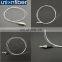 LC adapter pigtails lc om3 aqua 0.9mm PVC 1m 1.5m 2.0m lc upc fiber optic pigtail singl fiber optic pigtail