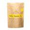 Matt Black Kraft Paper Pouches For Coffee, Moisture Proof Resealable Stand Up Kraft Paper Coffee Bean Packaging Bags