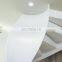 Custom Design Pure White Bold balustrades Solid wood Staircase indoor or exterior Spiral Stair
