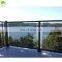 Morden Style Design Aluminum Glass Stair Deck Balcony Rail Indoor Railings