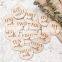 Baby Monthly Milestone Cards wood , Newborn Baby Birth Announcement Card