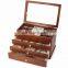 Real wood Wooden Jewelry Box Case