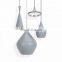white powder coated pendant lamp